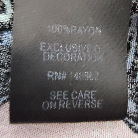 Torrid Babydoll Top Womens Plus Sz 3X Crochet Trim Lace-Up Black Floral Boho - Picture 11 of 14